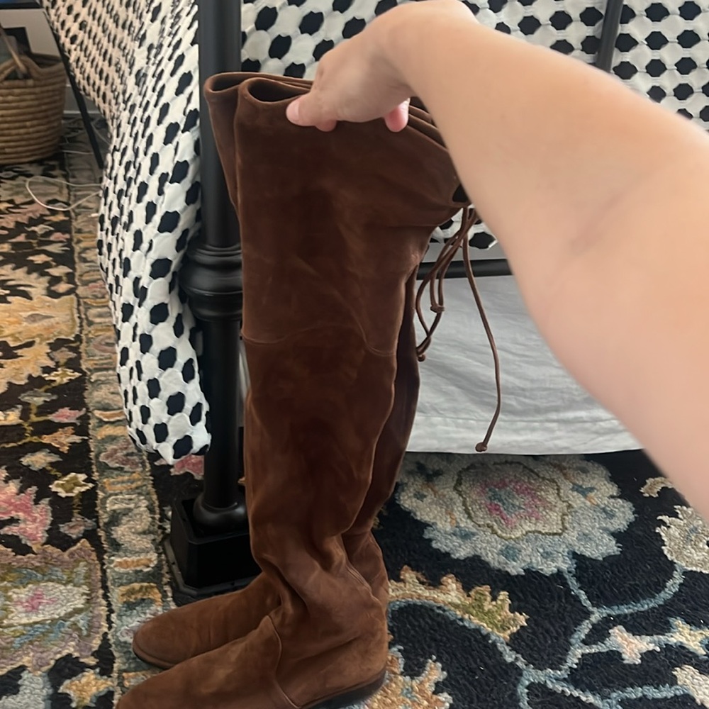 Stuart Weitzman Lowland Over-the-Knee Boots - Picture 5 of 15